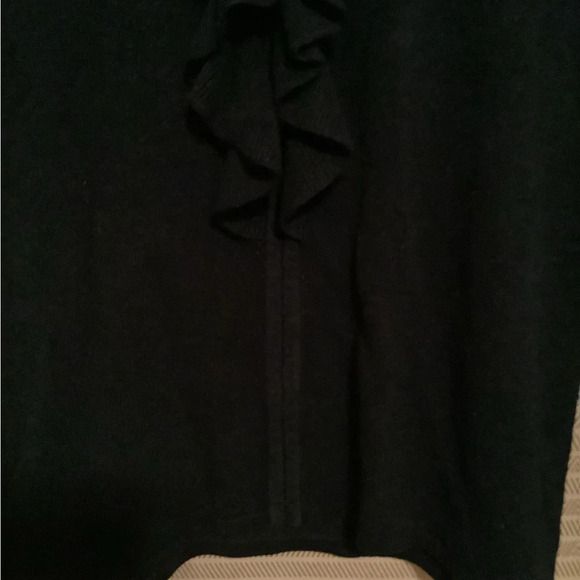 SAG HARBOR~ BLACK SWEATER/ BLOUSE~SIZE~MP - Picture 6 of 6